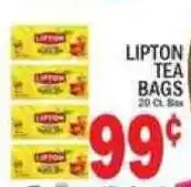 C Town Lipton tea bags offer