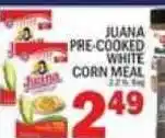C Town Juana pre-cooked white corn meal offer