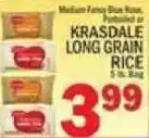 C Town Krasdale long grain rice offer