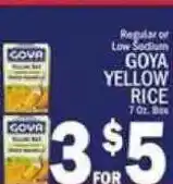 C Town Goya yellow rice offer