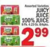 C Town Juicy Juice offer