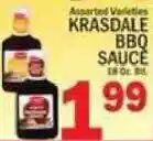 C Town Krasdale bbq sauce offer