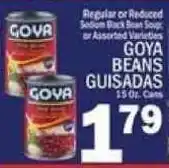 C Town Goya beans guisadas offer