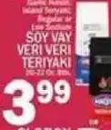 C Town Soy Vay Teriyaki offer