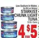 C Town Starkist chunk light tuna offer