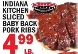 C Town Indiana kitchen sliced baby back pork ribs offer