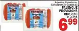 C Town Palenque Provisions Chorizo offer