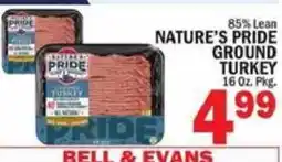 C Town Nature's Pride Ground Turkey offer