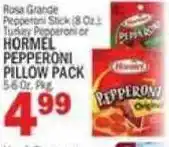 C Town Hormel pepperoni pillow pack offer