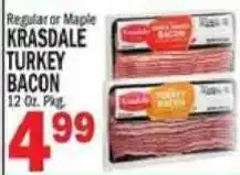 C Town Krasdale turkey bacon offer