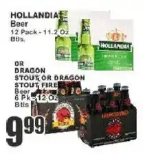 Key Food Hollandia Beer offer