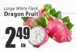 Key Food Large White Flesh Dragon Fruit offer