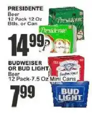 Key Food Presidente Beer offer