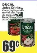 Key Food Ducal juice drinks offer