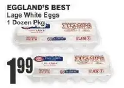 Key Food Eggland's Best large white eggs offer