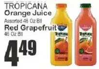 Key Food Tropicana orange juice offer