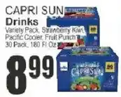 Key Food Capri Sun drinks offer