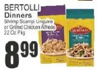 Key Food Bertolli dinners offer