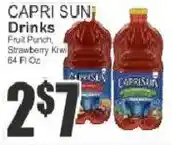 Key Food Capri Sun drinks offer