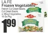 Key Food La Fe frozen vegetables offer