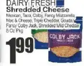 Key Food Dairy Fresh Shredded Cheese offer