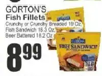 Key Food Gorton's Fish Fillets offer