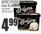 Key Food Breyers ice cream offer