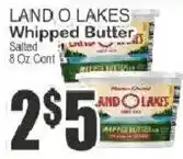 Key Food Land o lakes whipped butter offer