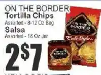 Key Food On the Border Tortilla Chips offer
