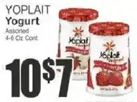 Key Food Yoplait Yogurt offer