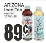 Key Food Arizona iced tea offer