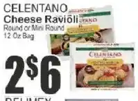 Key Food Celentano cheese ravioli offer