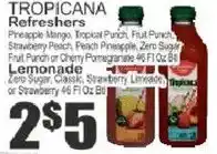 Key Food Tropicana refreshers offer