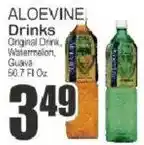 Key Food Aloevine drinks offer