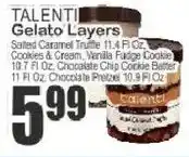 Key Food Talenti gelato layers offer