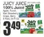 Key Food Juicy Juice 100% Juice offer