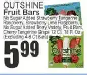 Key Food Outshine fruit bars offer