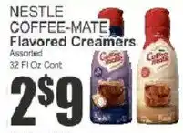 Key Food Nestle coffee-mate flavored creamers offer