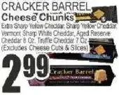 Key Food Cracker Barrel Cheese Chunks offer