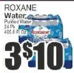 Key Food Roxane water offer