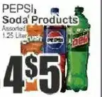 Key Food Pepsi Soda Products offer