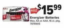 Giant Food Energizer Batteries offer