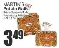 Key Food Martin's potato rolls offer