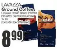 Key Food Lavazza ground coffee offer