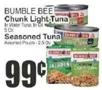 Key Food Bumble Bee Chunk Light Tuna offer