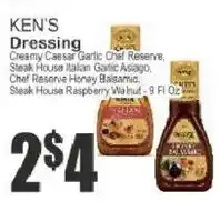Key Food Ken's dressing offer