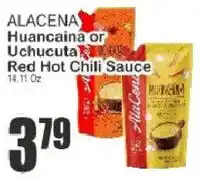 Key Food Alacena huancaina or uchucuta red hot chili sauce offer
