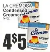 Key Food La cremosa condensed creamer offer