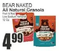 Key Food Bear Naked All Natural Granola offer