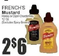 Key Food French's Mustard offer